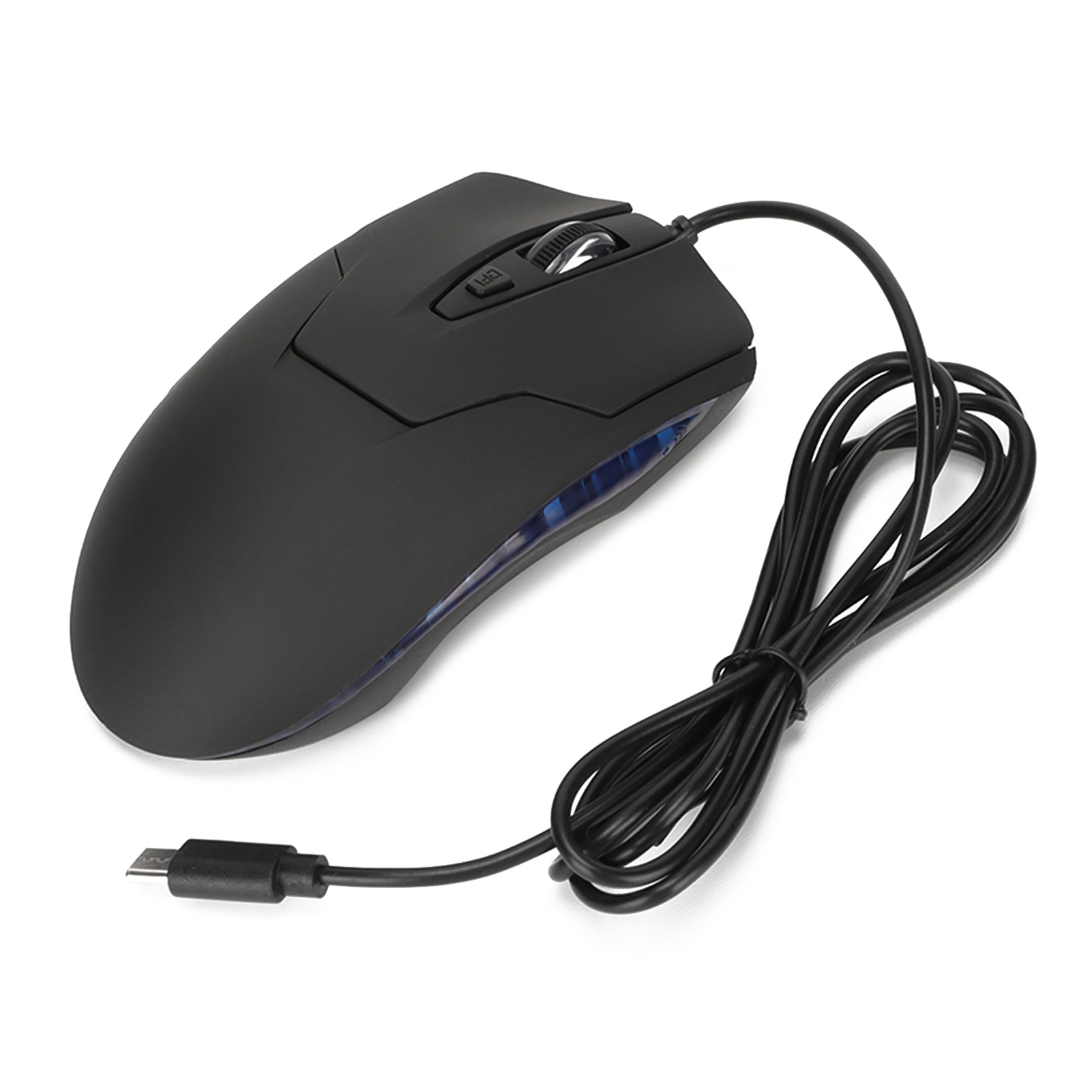 Auto Mouse Mover - Wired Mouse Blue Backlit Type C