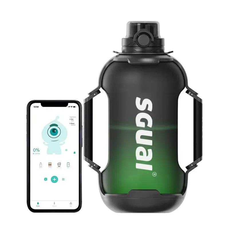 Smart Water Bottle Tracker - 【CHIMU HOME】44oz/1300ml Tritan Smart Water Bottle,
