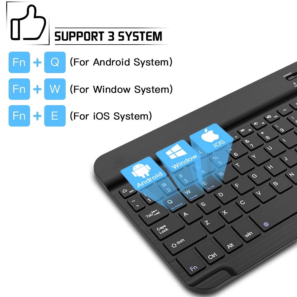 Universal Wireless Keyboard fo - Wireless Keyboard Mini recension och pris