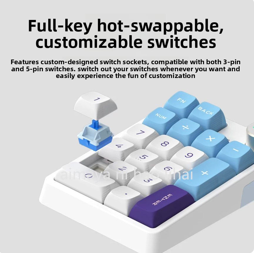 Kzzi K20 Mini Keypad Three Mod - Wireless Keyboard Mini recension och pris