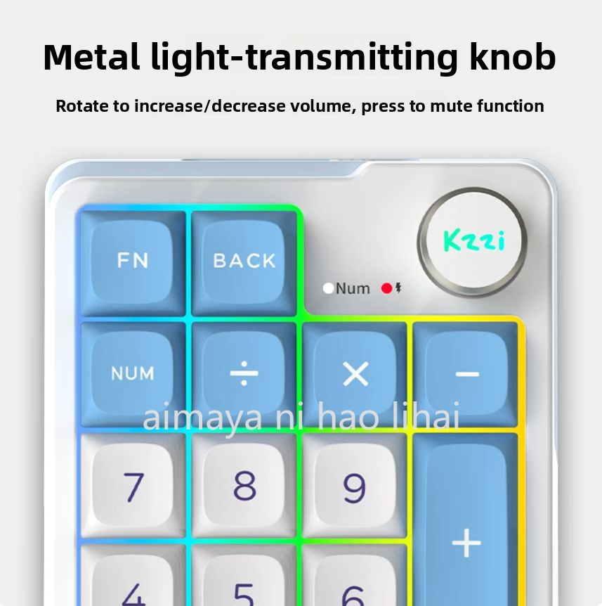 Kzzi K20 Mini Keypad Three Mod - Wireless Keyboard Mini recension och pris