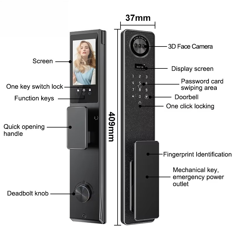Tuya WiFi Smart Door Lock, Hom - Electronics & Tech Gadgets recension och pris
