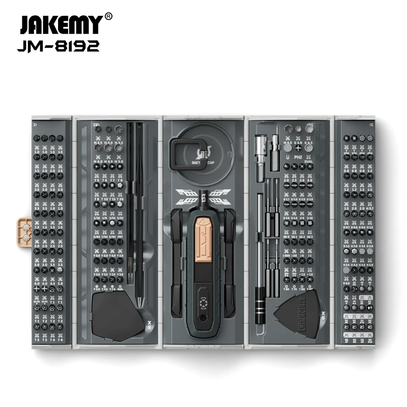 JAKEMY JM-8192 180-in-1 Precis - Electronics Repair Gadgets recension och pris