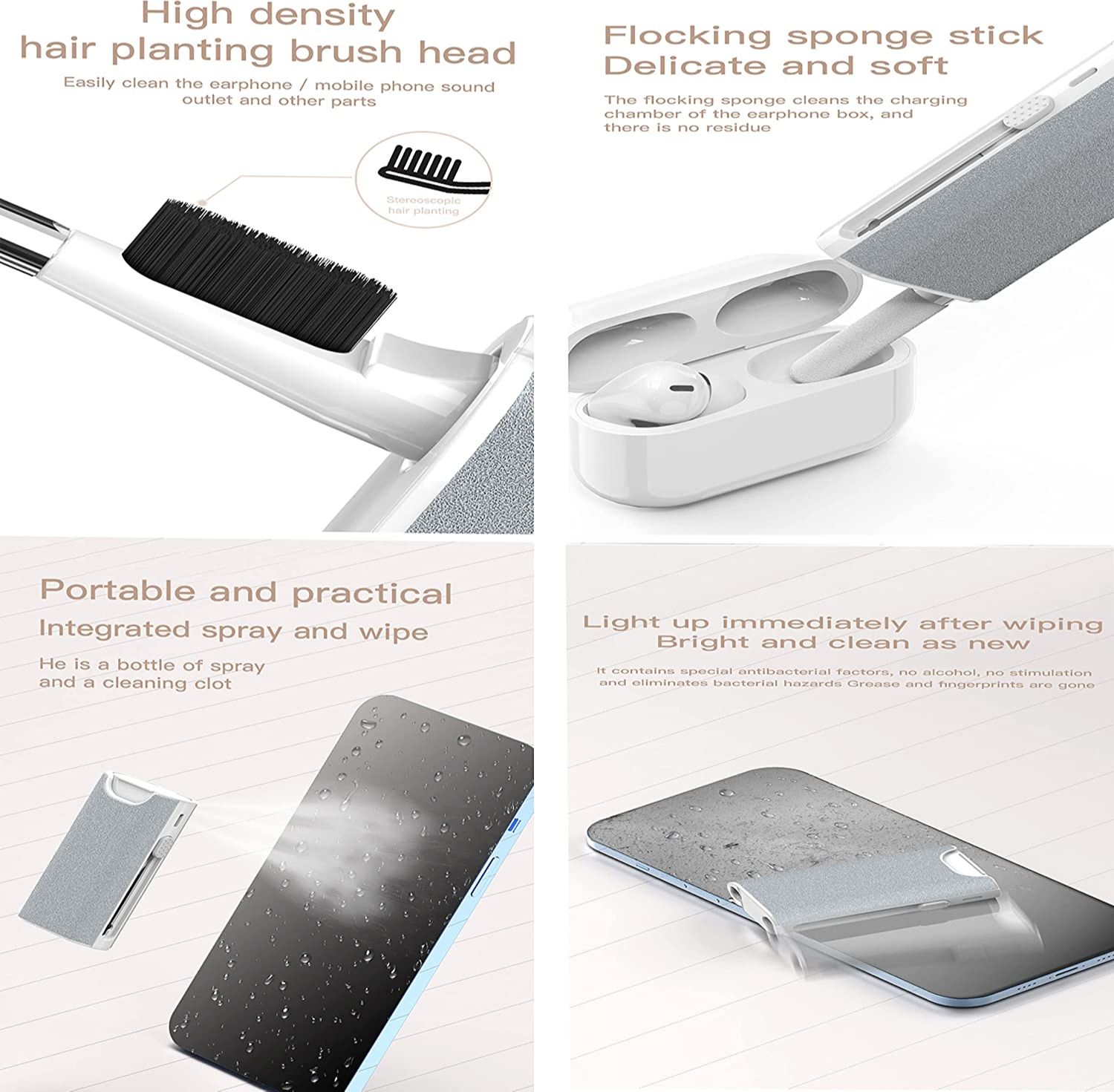 5 in 1 Earphone Cleaner Brush  - Portable Wifi Hotspot recension och pris