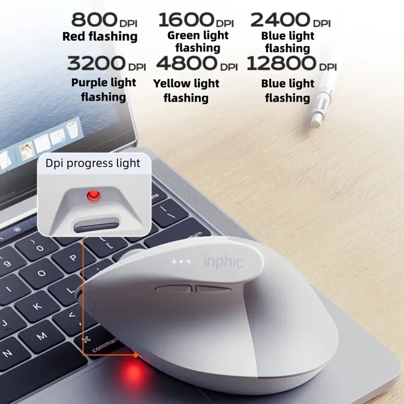 Inphic X9 PRO Vertical Wireles - Auto Mouse Mover recension och pris
