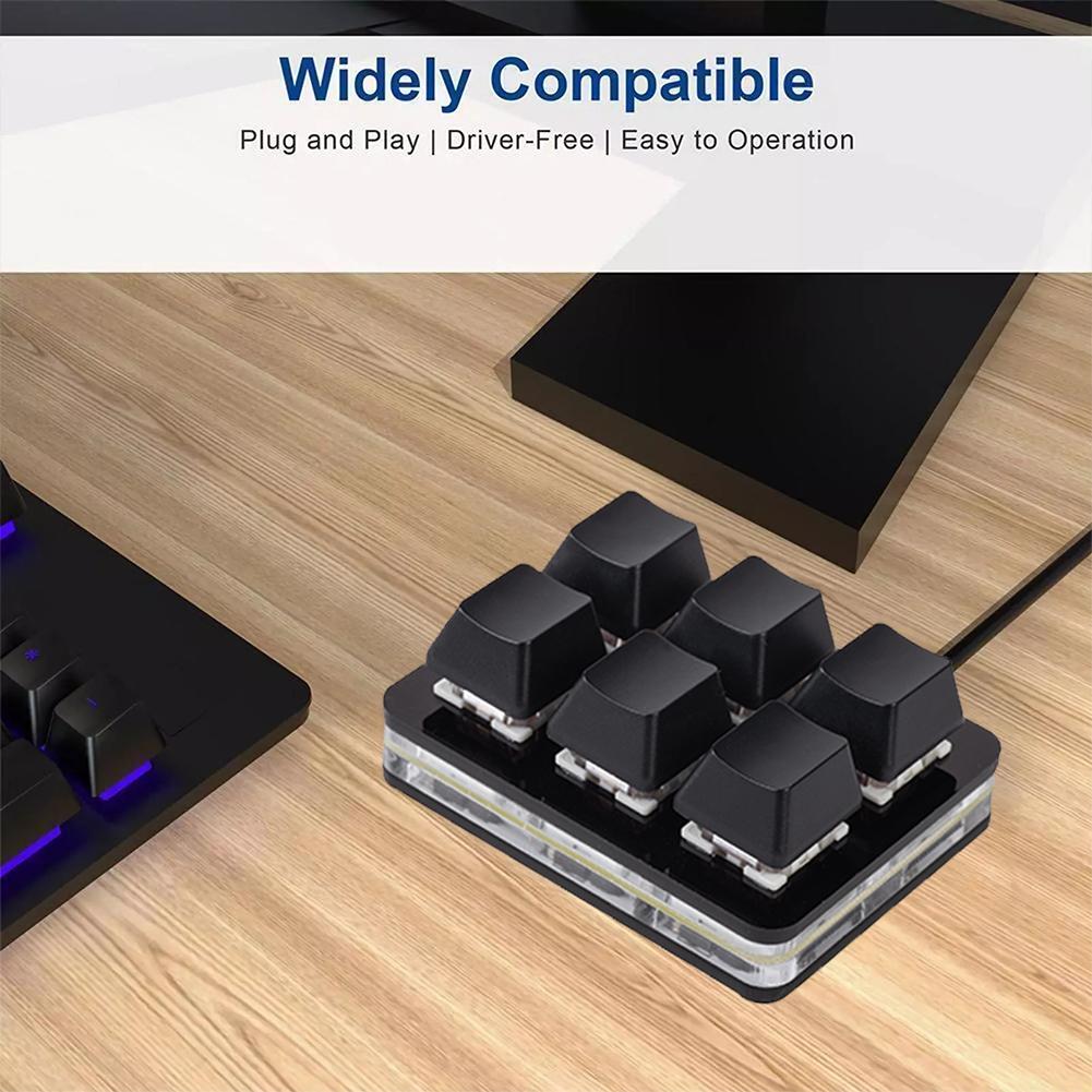 Mini 6 Keys Keyboard Bluetooth - Wireless Keyboard Mini recension och pris