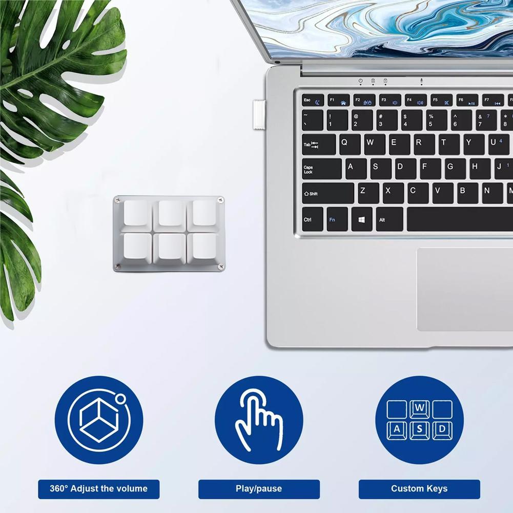 Mini 6 Keys Keyboard Bluetooth - Wireless Keyboard Mini recension och pris