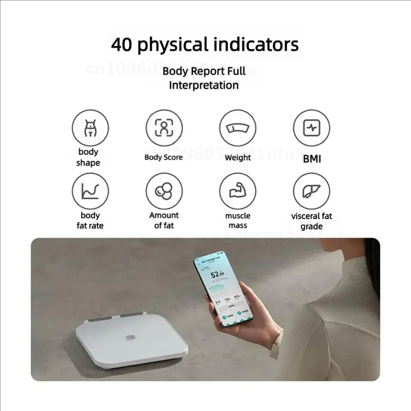 Mijia Smart Scale S800 8-Elect - Body Fat Scale Smart recension och pris