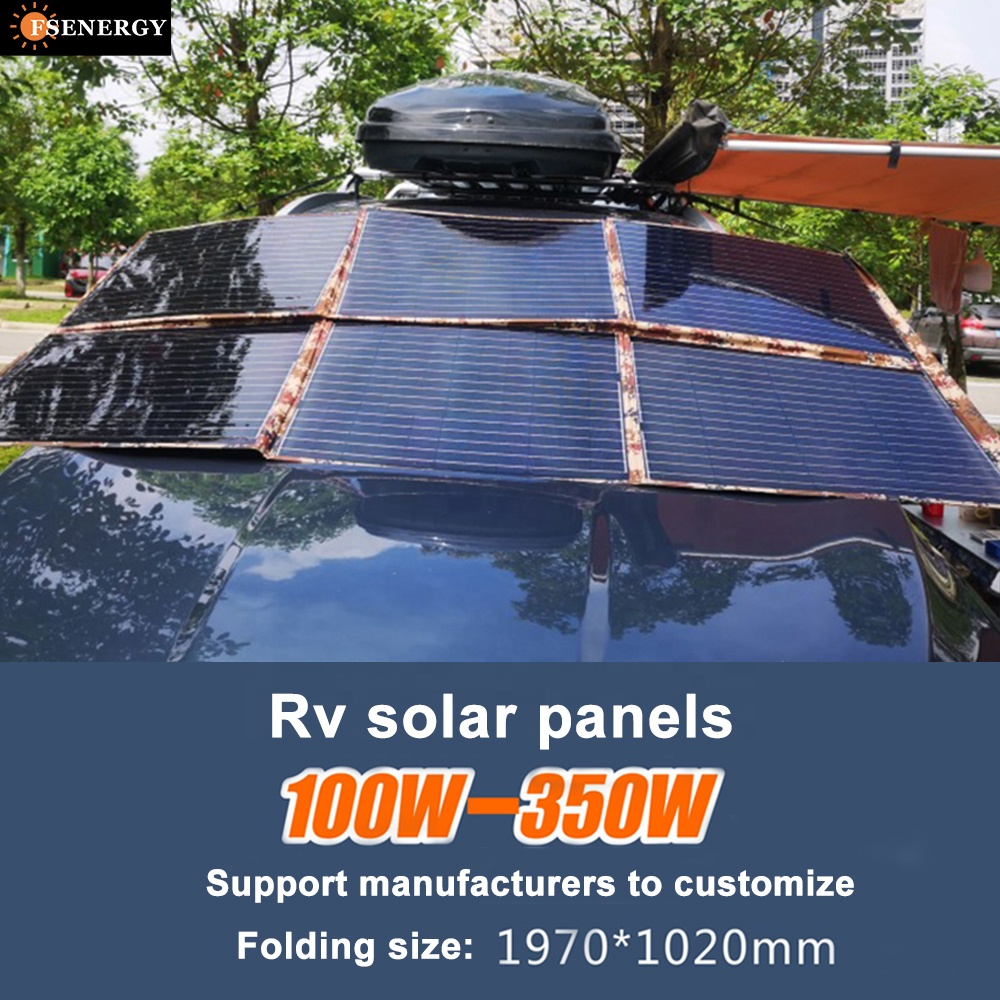 350W Flexible Monocrystalline  - Electronics & Tech Gadgets recension och pris