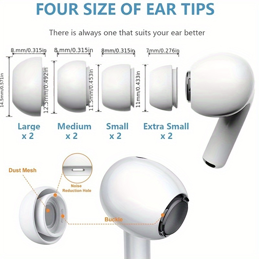 4 Pairs Liquid Silicone Ear Ti - Portable Wifi Hotspot recension och pris