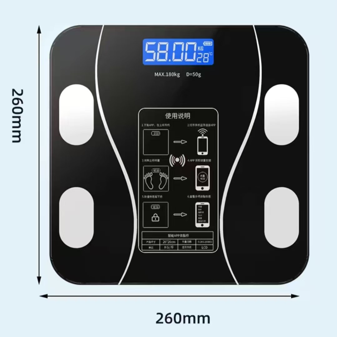 Smart USB Precise Digital Body - Body Fat Scale Smart recension och pris