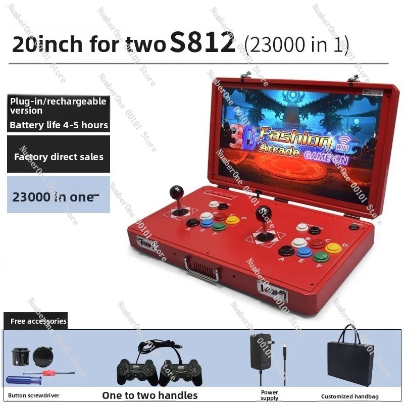 Portable Retro Arcade Game Con - Handheld Game Console recension och pris