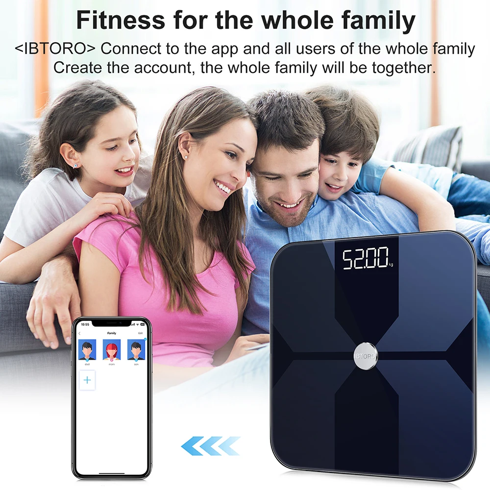 Body Fat Scale Wifi Home Preci - Body Fat Scale Smart recension och pris