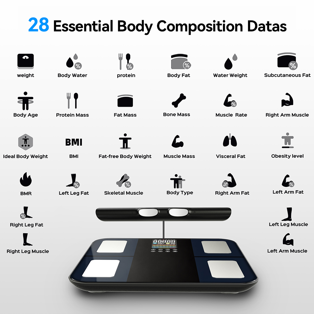 Smart Digital Body Composition - Body Fat Scale Smart recension och pris