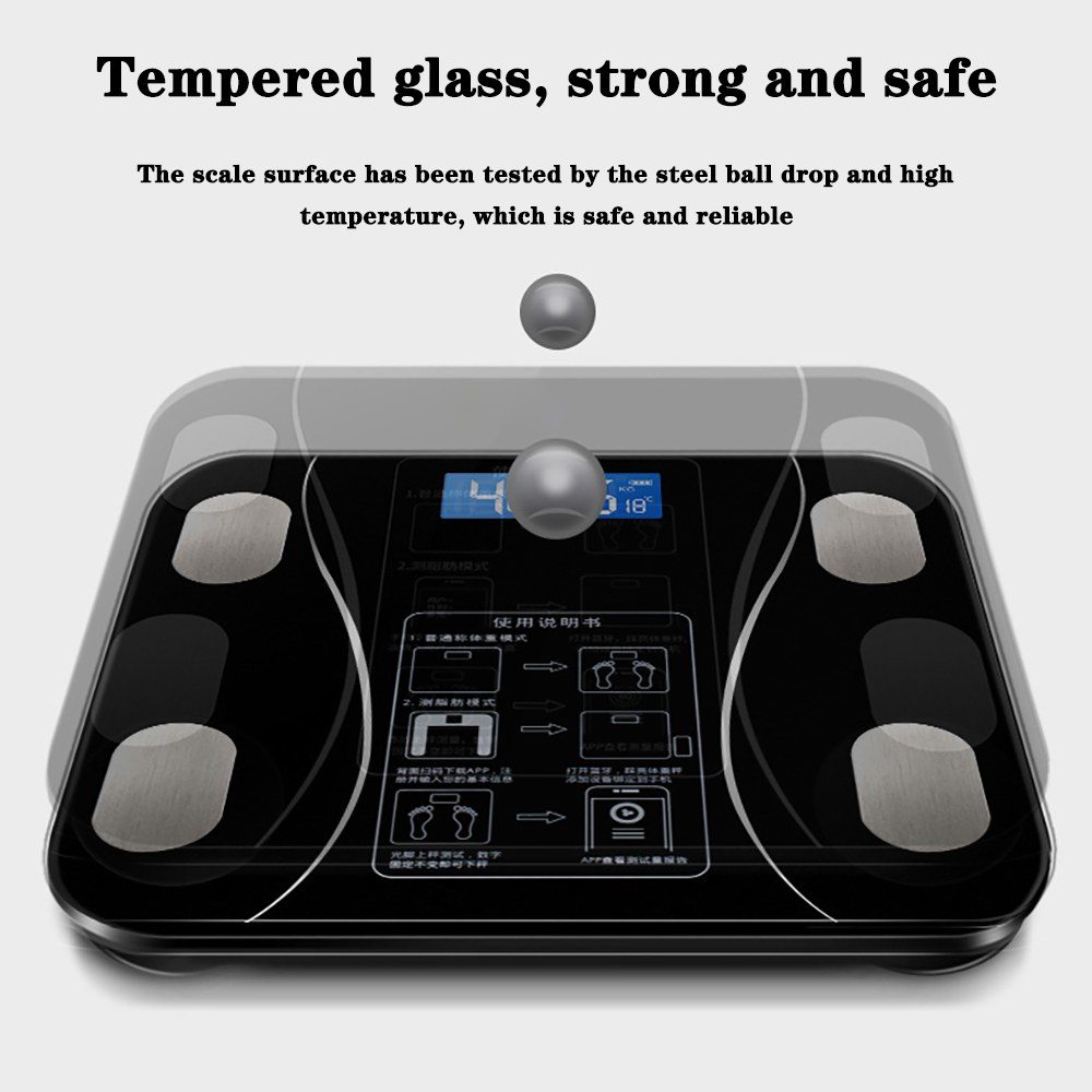 Body Fat Scale Smart Wireless  - Body Fat Scale Smart recension och pris